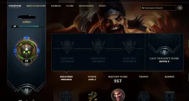 Conta Unranked - 100 campeões - 33 skins ( Preço Bom )