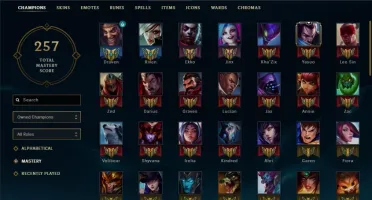 Conta Unranked - 100 campeões - 33 skins ( Preço Bom )