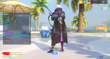 Conta overwatch mestre com varias golden gun e skins