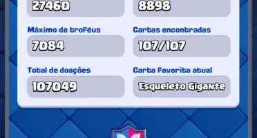 Conta Clash Royale Full Cards