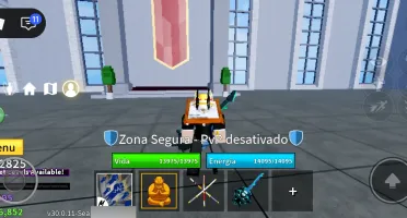 Conta raríssima de blox fruits
