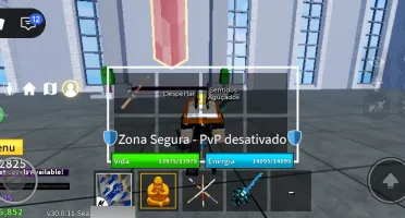 Conta raríssima de blox fruits