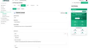Source PHP ERPGo SaaS – Sistema ERP Empresarial Tudo-em