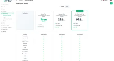 Source PHP ERPGo SaaS – Sistema ERP Empresarial Tudo-em