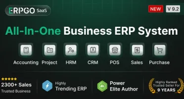 Source PHP ERPGo SaaS – Sistema ERP Empresarial Tudo-em