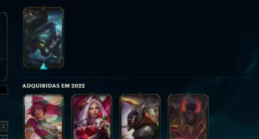 Platina IV - LvL 33 - 31 campeões - 7 Skins -Full acessom (