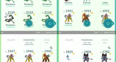 Conta de Pokémon GO