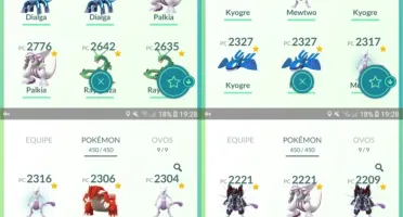 Conta de Pokémon GO