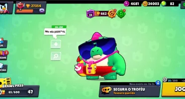 Brawl Starts (47/48) FULL ESTRELA + ACESSÓRIOS + NOME GRÁTIS