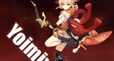 Contas Genshin Impact AR 5 com Yoimiya