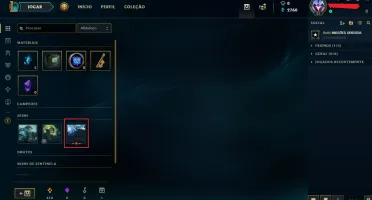 Baratinha pra quem for main (Ez/Vlad ou Sion), recomendo.