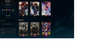 Conta League of Legends lvl 551