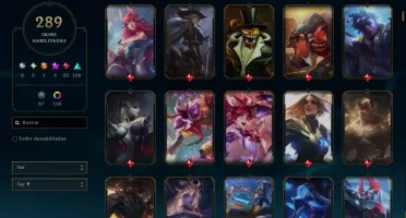 Conta Lol Level 918 100% Segura 289 Skins