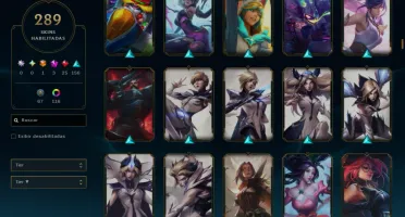 Conta Lol Level 918 100% Segura 289 Skins
