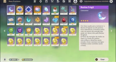 CONTA 7 T5 NAHIDA YELAN RAIDEN YOIMIYA JEAN QIQI TIGNARI