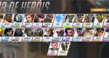 Conta Overwatch EX Grão Mestre 15 Armas Douradas