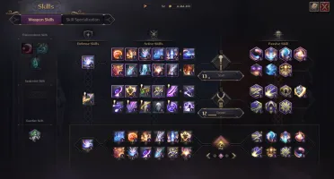 Throne and Liberty Personagem Staff/Daggers gs 3,700 legion