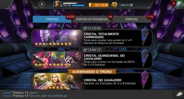 Vendo conta Marvel Torneio de Campeoes