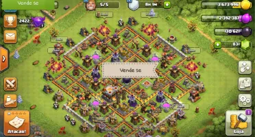 Clash of clans cv 11 bom e barato