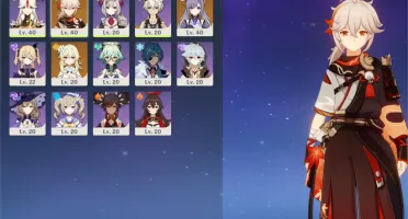 Genshin Impact Conta com Kazuha+Keqing AR24
