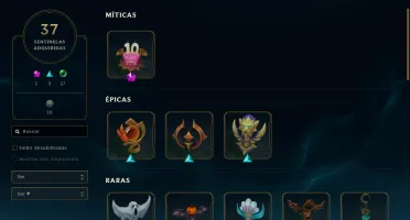 Conta Com 10 Anos - 336 Skins - Todos Champions - Plat 1