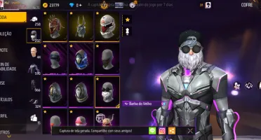 Conta Free fire MUITO gemada e antiga