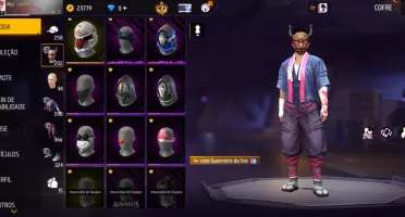 Conta Free fire MUITO gemada e antiga