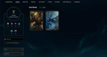 conta lol level 30 unranked