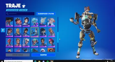 Conta Fortnite 71 Skins⭐️Passe Atual⭐️300 Vbuck ⭐ Level 1145