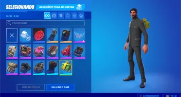 CONTA FORTNITE SEASON 3 - CAP1 COMPLETA E OUTROS ITENS