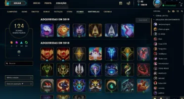 Conta League Of Legends