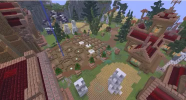 Servidor Minecraft 1.21.X Rpg Survival - Itens E Mapa Custom