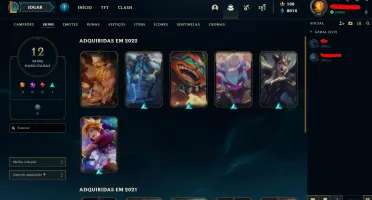 Conta league of legends