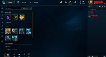 Conta league of legends