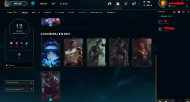Conta league of legends
