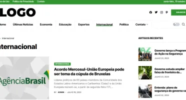 Script WordPress Web Site Portal de Notícias Completo Top