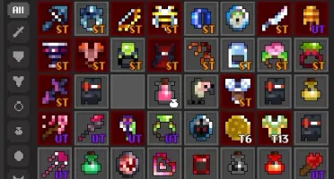 Conta RotMG Pet lendário e 8/8 com vários itens e skins