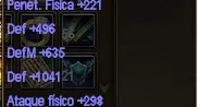 EA set R8 FULL +10, arma +12 (ARCADIA)