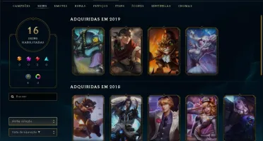 CONTA LOL OURO 4