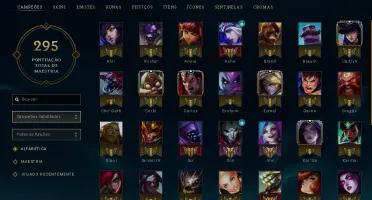 CONTA LOL OURO 4