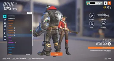 (PC) CONTA OVERWATCH, 350+ SKINS, 3 ARMAS DOURADAS, ETC.