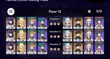 Genshin impact -AR 57 Ayato+Hutao+raiden+ayaka+cyno