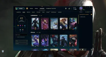 Conta D3 com diversas skins