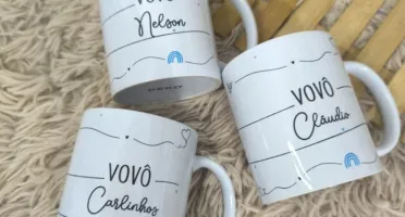 Caneca Personalizada para Anúncio de Nascimento