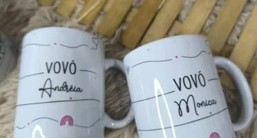 Caneca Personalizada para Anúncio de Nascimento