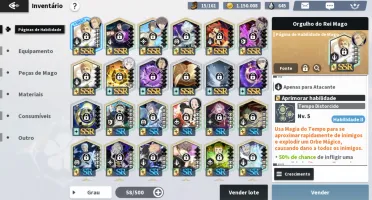 Black Clover M - Ranque 22, Julius C5 e a arma C5 + Noelle