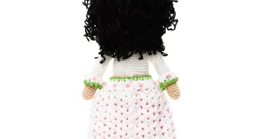 Boneca Prenda em amigurumi