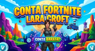 conta fortnite com lara croft old do passe