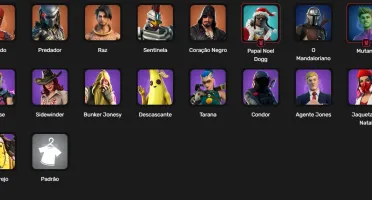 Conta de fortnite com lara croft + 20 skin