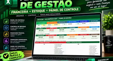 Planilha Completa De Gestão Pessoal E Empresarial